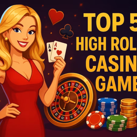 Top 5 High Roller Casino Games at EUWIN
