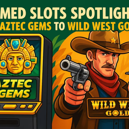 Themed Slots Spotlight: From Aztec Gems to Wild West Gold